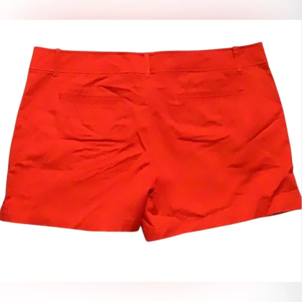 New York & Company Women's Red Shorts